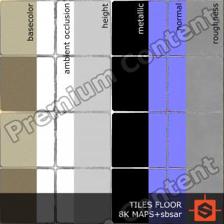 PBR tiles floor texture DOWNLOAD